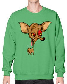 Dog 106# - cartoon animals- Sweatshirt - Crew