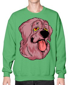 Dog 108# - cartoon animals- Sweatshirt - Crew