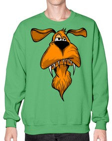 Dog 112# - cartoon animals- Sweatshirt - Crew