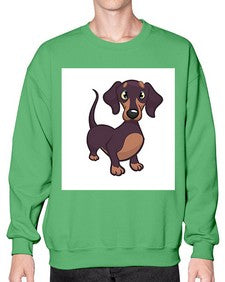 dog 113# - dogs- Sweatshirt - Crew