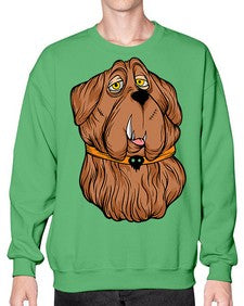 Dog 94# - cartoon animals- Sweatshirt - Crew