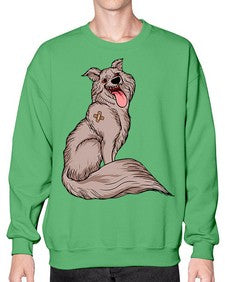 dog 98# - dogs- Sweatshirt - Crew