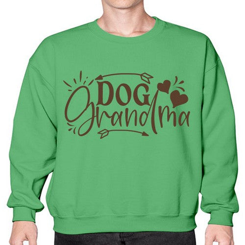 Dog Grandma Style 101# - dogs- Sweatshirt - Crew