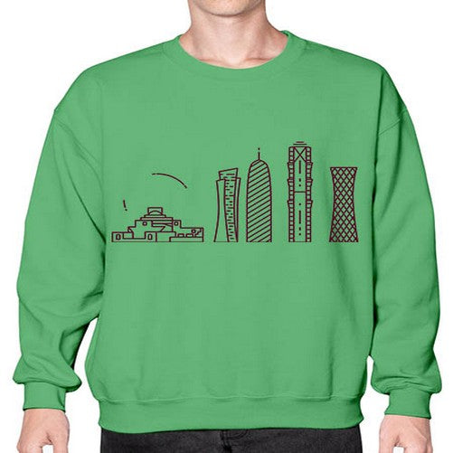 Doha 672# - cities- Sweatshirt - Crew