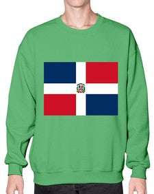 Dominican Republic 677# - world flags- Sweatshirt - Crew