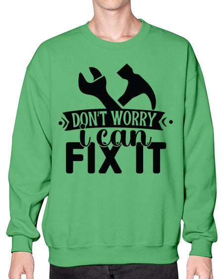 Dont Worry I Can Fix It 723# - nail tech- Sweatshirt - Crew