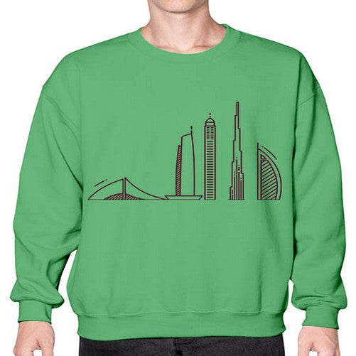 Dubai 686# - cities- Sweatshirt - Crew