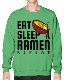 Eat Sleep Ramen Repeat 942# - Ramen- Sweatshirt - Crew