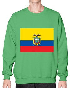 Ecuador 699# - world flags- Sweatshirt - Crew