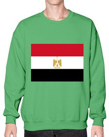 Egypt 704# - world flags- Sweatshirt - Crew