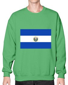 El Salvador 710# - world flags- Sweatshirt - Crew