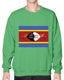 Eswatini 714# - world flags- Sweatshirt - Crew