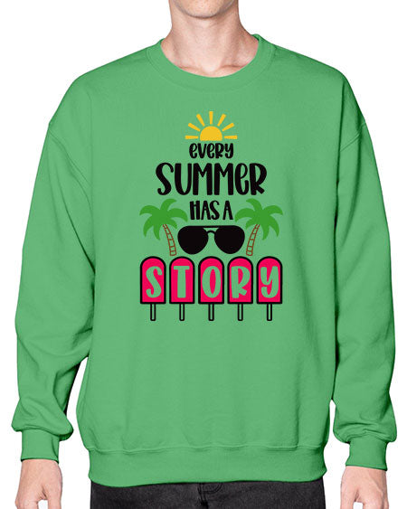 Every Summer Has A Story Style 46# - summer- Sweatshirt - Crew