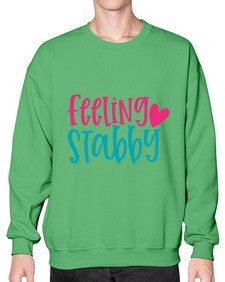 Feeling Stabby Nurse Style 780# - nurse- Sweatshirt - Crew
