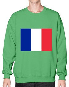 France 741# - world flags- Sweatshirt - Crew