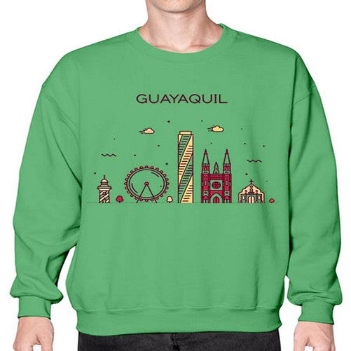 Guayaquil 794# - cities- Sweatshirt - Crew