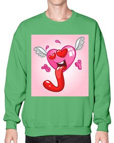 Heart 139# - cartoon general- Sweatshirt - Crew