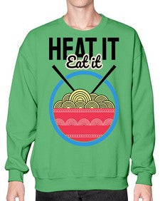 Heat it Eat it 1037# - Ramen- Sweatshirt - Crew