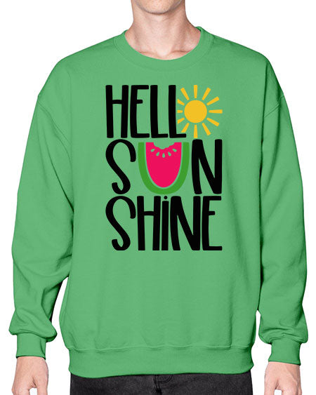 Hello Sunshine Style 37# - summer- Sweatshirt - Crew