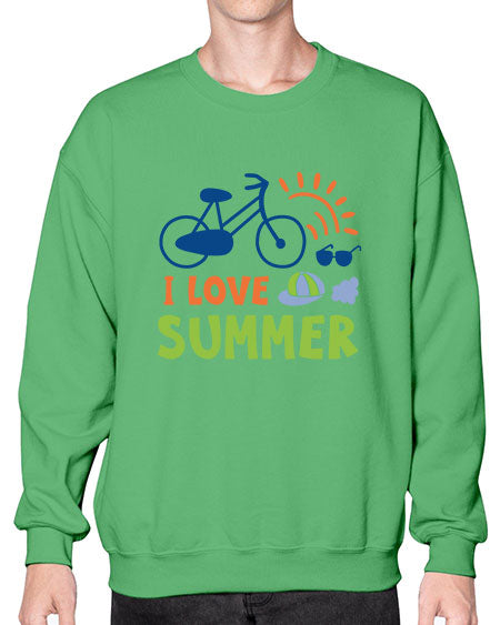 I love summer 92# - summer- Sweatshirt - Crew