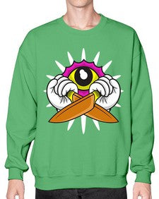 I spy you 140# - cartoon general- Sweatshirt - Crew