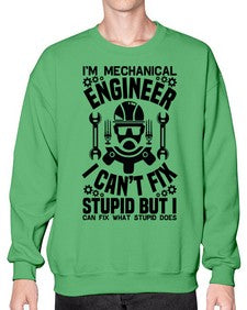 Im mechanical Style 979# - engineer- Sweatshirt - Crew