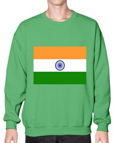 India 937# - world flags- Sweatshirt - Crew