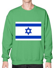 Israel 963# - world flags- Sweatshirt - Crew