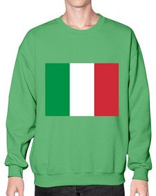 Italy 970# - world flags- Sweatshirt - Crew