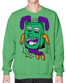 Jumping pouch 146# - cartoon general- Sweatshirt - Crew