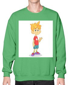Kid 148# - cartoon general- Sweatshirt - Crew