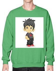 Kid 149# - cartoon general- Sweatshirt - Crew