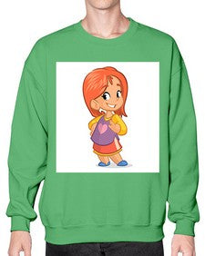 Kid 153# - cartoon general- Sweatshirt - Crew