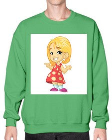 Kid 154# - cartoon general- Sweatshirt - Crew