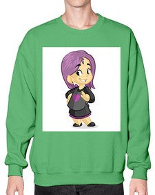 Kid 156# - cartoon general- Sweatshirt - Crew