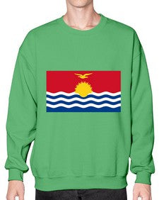 Kiribati 1065# - world flags- Sweatshirt - Crew