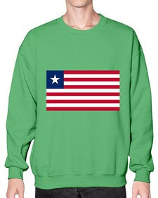 Liberia 1131# - world flags- Sweatshirt - Crew