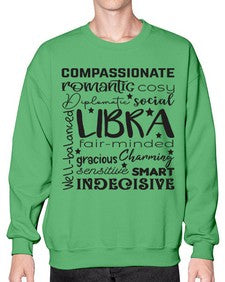 Libra 569# - libra- Sweatshirt - Crew