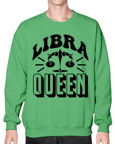Libra queen 329# - libra- Sweatshirt - Crew