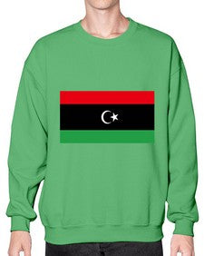 Libya 1132# - world flags- Sweatshirt - Crew