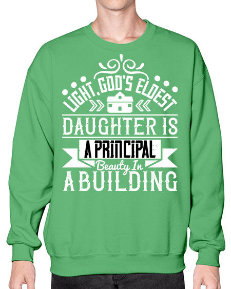 Light Gods eldest daughter is a principal beauty in a building Style 274# - architect- Sweatshirt - Crew