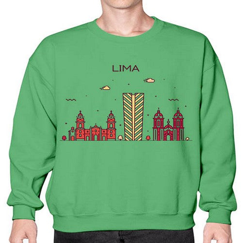 Lima 1139# - cities- Sweatshirt - Crew