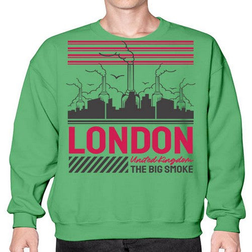 London 1158# - cities- Sweatshirt - Crew