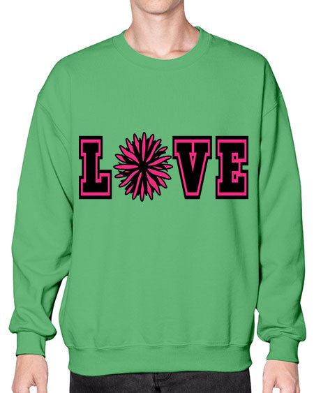 Love 694# - cheer- Sweatshirt - Crew
