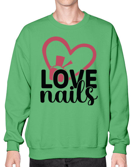 Love Nails 1072# - nail tech- Sweatshirt - Crew