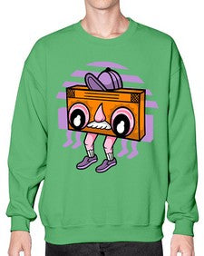 Low beat low life 161# - cartoon general- Sweatshirt - Crew