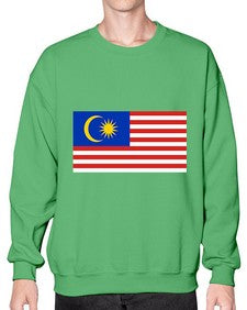 Malaysia 1218# - world flags- Sweatshirt - Crew