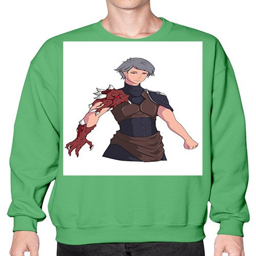 Man has parasite on hand 14# - anime- Sweatshirt - Crew