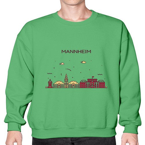 Mannheim 1237# - cities- Sweatshirt - Crew