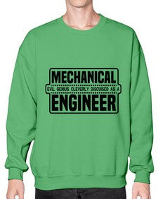 Mechanical evil Style 1092# - engineer- Sweatshirt - Crew
